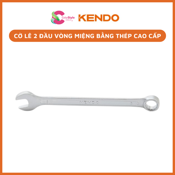  Cờ lê 2 đầu vòng miệng bằng thép cao cấp Kendo 