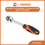  Bộ đầu tuýp Kendo 12 cạnh và cần siết 11 chi tiết 
