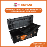  Hộp nhựa đựng đồ nghề nhiều ngăn Kendo đa dạng kích thước 
