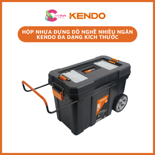  Hộp nhựa đựng đồ nghề nhiều ngăn Kendo đa dạng kích thước 