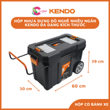  Hộp nhựa đựng đồ nghề nhiều ngăn Kendo đa dạng kích thước 