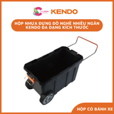  Hộp nhựa đựng đồ nghề nhiều ngăn Kendo đa dạng kích thước 