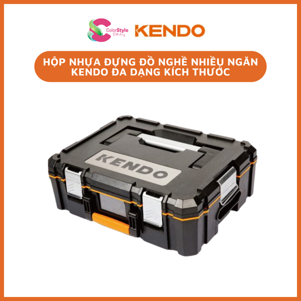 Hộp nhựa đựng đồ nghề nhiều ngăn Kendo đa dạng kích thước 