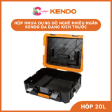  Hộp nhựa đựng đồ nghề nhiều ngăn Kendo đa dạng kích thước 