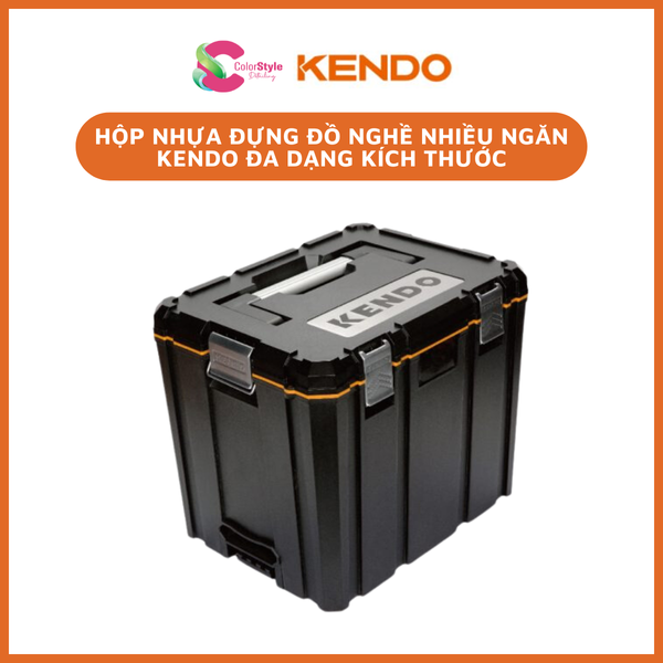  Hộp nhựa đựng đồ nghề nhiều ngăn Kendo đa dạng kích thước 