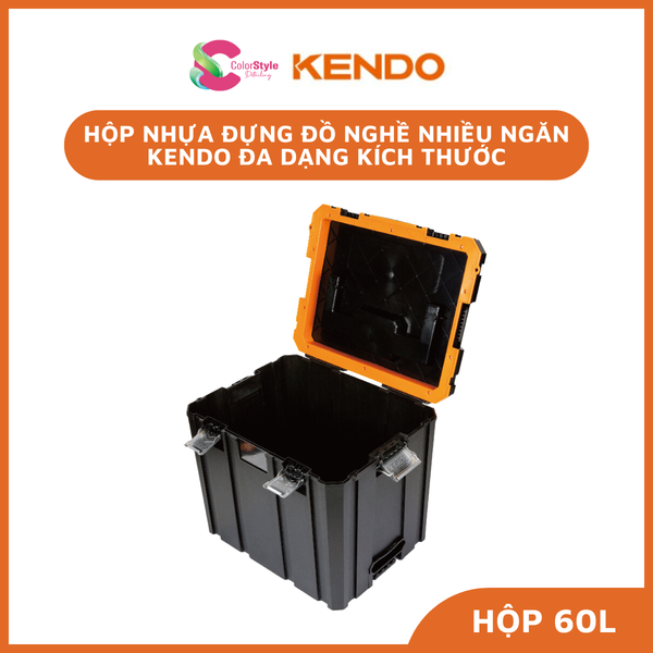  Hộp nhựa đựng đồ nghề nhiều ngăn Kendo đa dạng kích thước 
