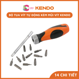  Bộ tua vít tự động kèm mũi vít Kendo 