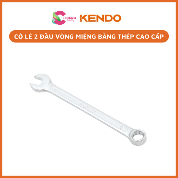  Cờ lê 2 đầu vòng miệng bằng thép cao cấp Kendo 