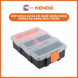  Hộp nhựa đựng đồ nghề nhiều ngăn Kendo đa dạng kích thước 