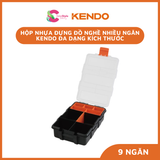  Hộp nhựa đựng đồ nghề nhiều ngăn Kendo đa dạng kích thước 