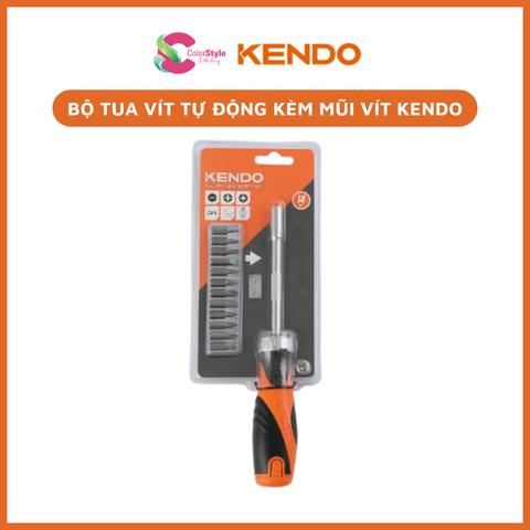  Bộ tua vít tự động kèm mũi vít Kendo 