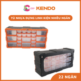  Tủ nhựa đựng linh kiện Kendo 22 ngăn 39 ngăn 