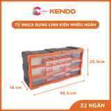  Tủ nhựa đựng linh kiện Kendo 22 ngăn 39 ngăn 
