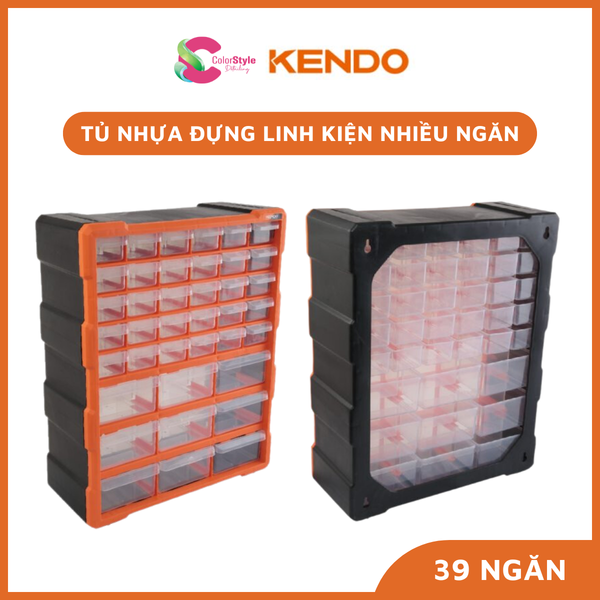  Tủ nhựa đựng linh kiện Kendo 22 ngăn 39 ngăn 