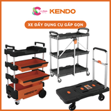 Xe đẩy dụng cụ gấp gọn Kendo nhiều kích thước tải trọng đến 150kg 