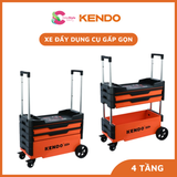  Xe đẩy dụng cụ gấp gọn Kendo nhiều kích thước tải trọng đến 150kg 