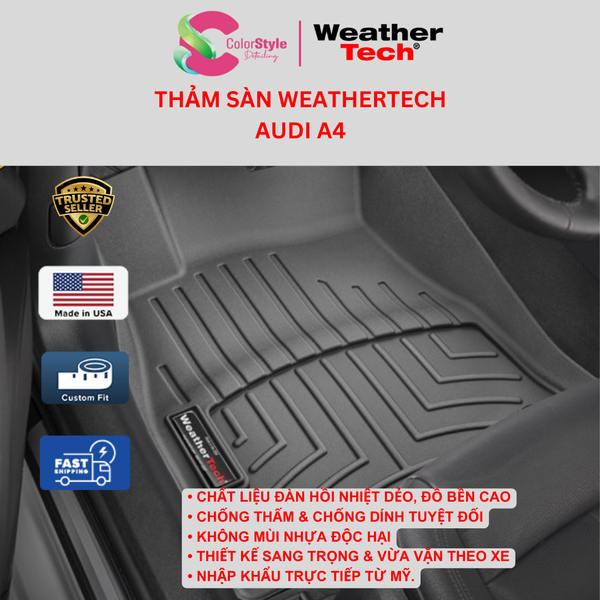  Thảm sàn WeatherTech Audi A4 