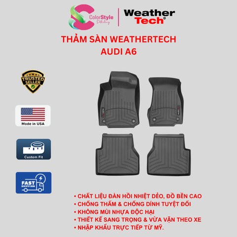  Thảm sàn WeatherTech Audi A6 