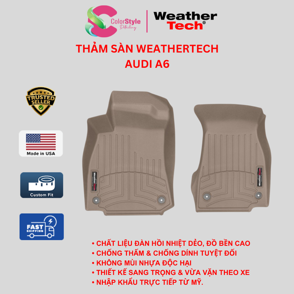  Thảm sàn WeatherTech Audi A6 