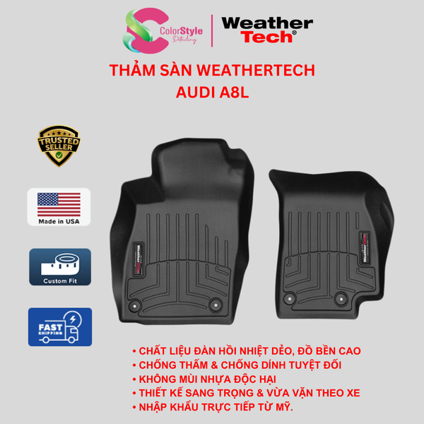  Thảm sàn WeatherTech Audi A8L 