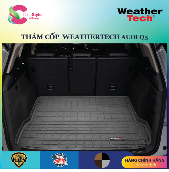 Thảm cốp WeatherTech Audi Q5 COLORSTYLE DETAILING