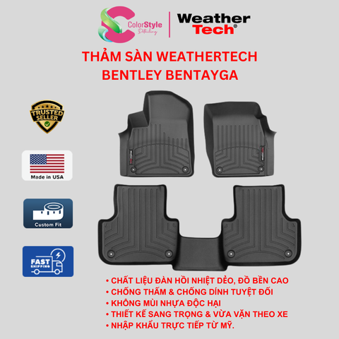  Thảm sàn WeatherTech Bentley Bentayga 