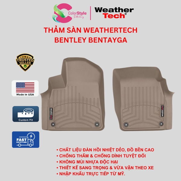 Thảm sàn WeatherTech Bentley Bentayga 