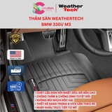  Thảm sàn WeatherTech BMW 330i/ M3 
