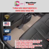  Thảm sàn WeatherTech BMW 530i, 540i, M5 