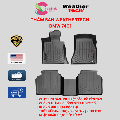  Thảm sàn WeatherTech BMW 740i 