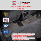  Thảm sàn Ô TÔ WeatherTech BMW X3 30i 
