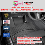  Thảm sàn WeatherTech BMW X7 40i/ X7 50i/ ALPINAXB7/ X7 M50i/ X7 M60i 
