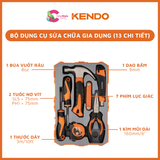  Bộ dụng cụ sửa chữa gia dụng, ô tô, cơ khí Kendo nhiều chi tiết 