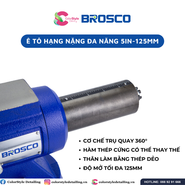  Ê Tô Hạng Nặng Đa Năng Thương Hiệu Brosco 