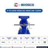  Ê Tô Hạng Nặng Đa Năng Thương Hiệu Brosco 