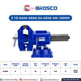  Ê Tô Hạng Nặng Đa Năng Thương Hiệu Brosco 