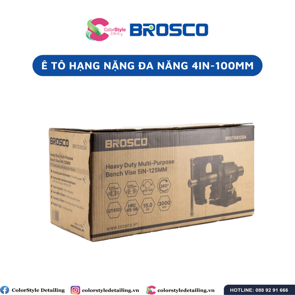  Ê Tô Hạng Nặng Đa Năng Thương Hiệu Brosco 