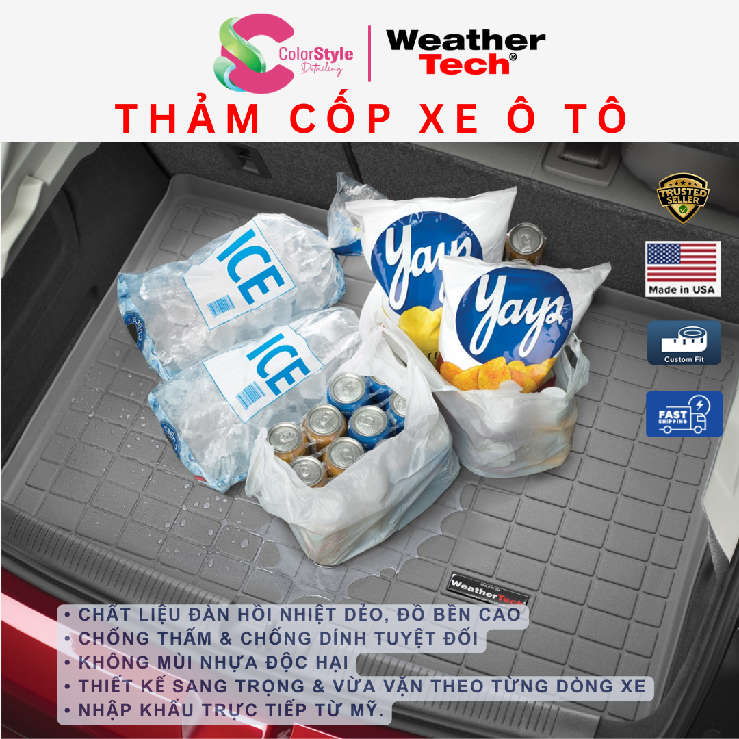 Thảm cốp WeatherTech BMW 320i/ 328i/ M3 COLORSTYLE DETAILING