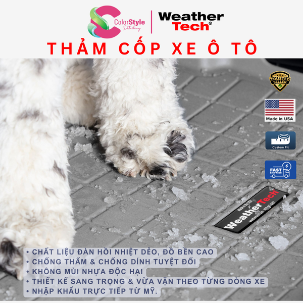  Thảm cốp WeatherTech Mercedes-Benz GLC Class/ AMG GLC Class 