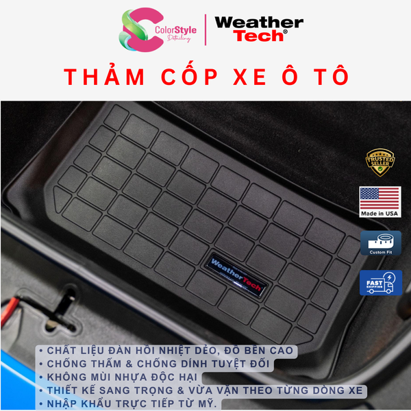  Thảm cốp WeatherTech Porsche 911 Carrera/Dakar/GT3/Sport Classic/Targa 