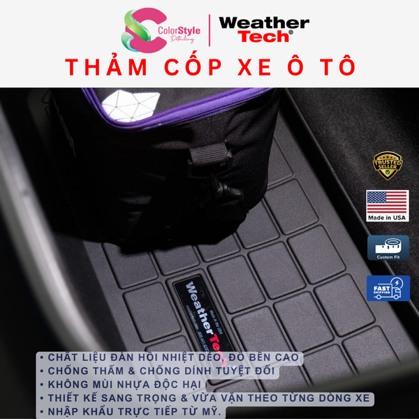  Thảm cốp WeatherTech Porsche 911 Carrera/Dakar/GT3/Sport Classic/Targa 