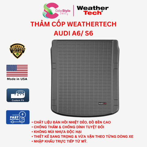 Thảm cốp WeatherTech Audi A6/ S6 