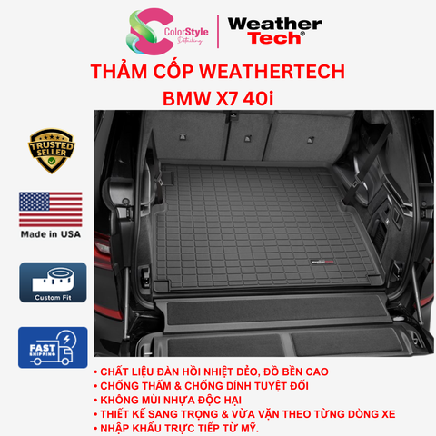  Thảm cốp WeatherTech BMW X7 40i 