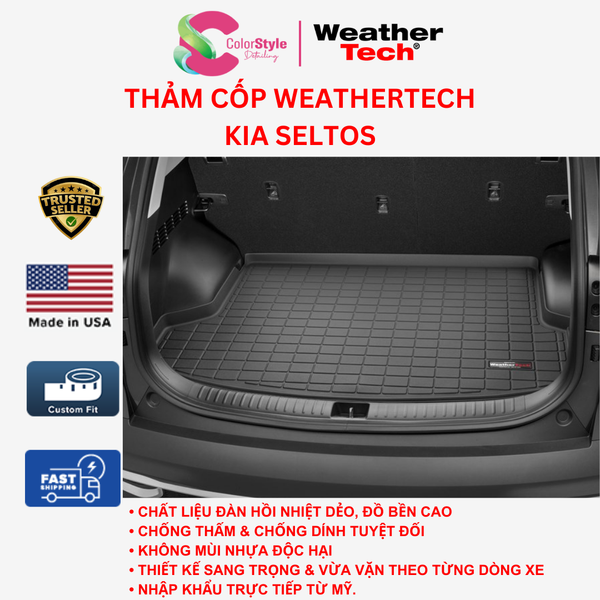  Thảm cốp WeatherTech Kia Selto 