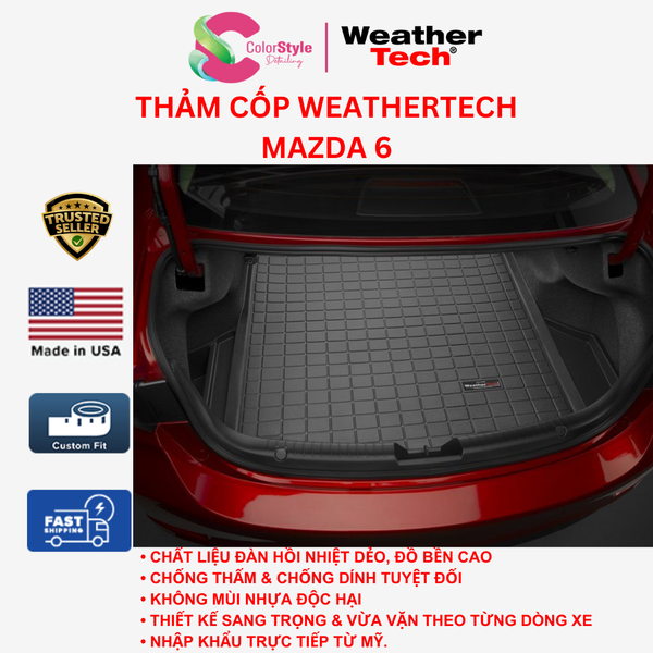 Thảm cốp WeatherTech Mazda MAZDA6 