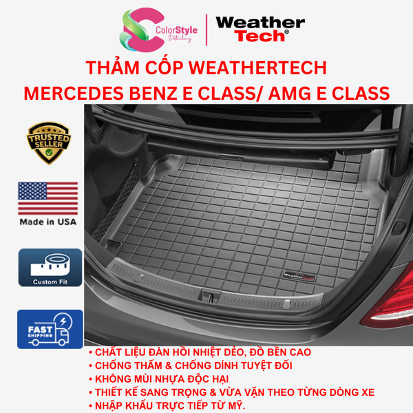  Thảm cốp WeatherTech Mercedes-Benz E Class/ AMG E Class 