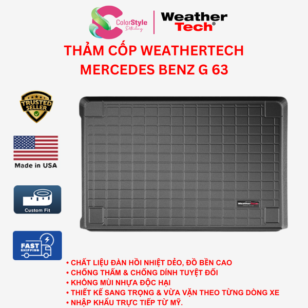  Thảm cốp WeatherTech Mercedes-Benz AMG G 63 
