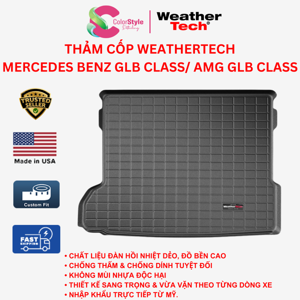  Thảm cốp WeatherTech Mercedes-Benz GLB Class/ AMG GLB Class 7 chỗ 