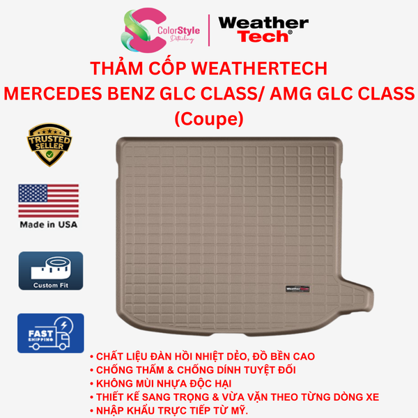  Thảm cốp WeatherTech Mercedes-Benz GLC Class/ AMG GLC Class 