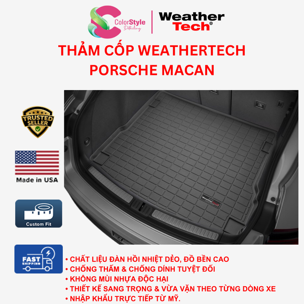  Thảm cốp WeatherTech Porsche Macan 